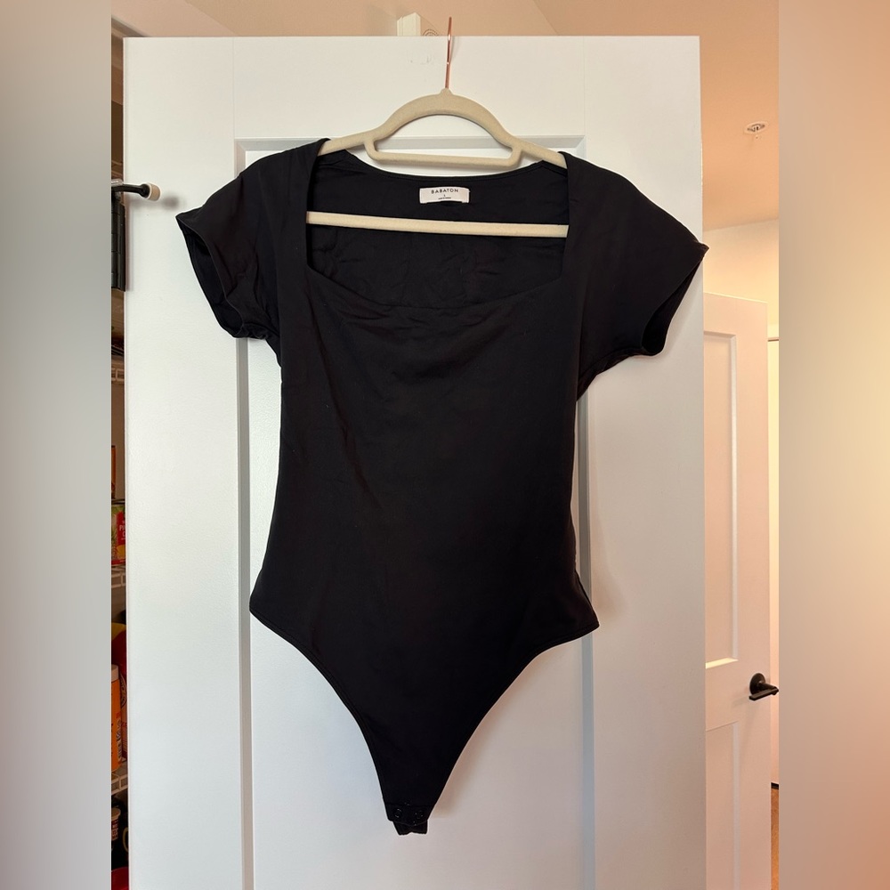 Square neck bodysuit